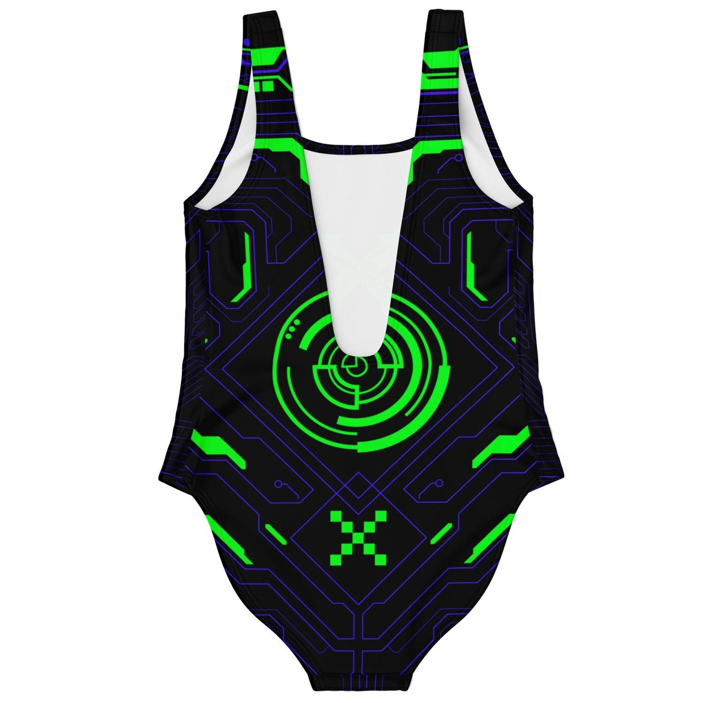 Electric hud rave bodysuit