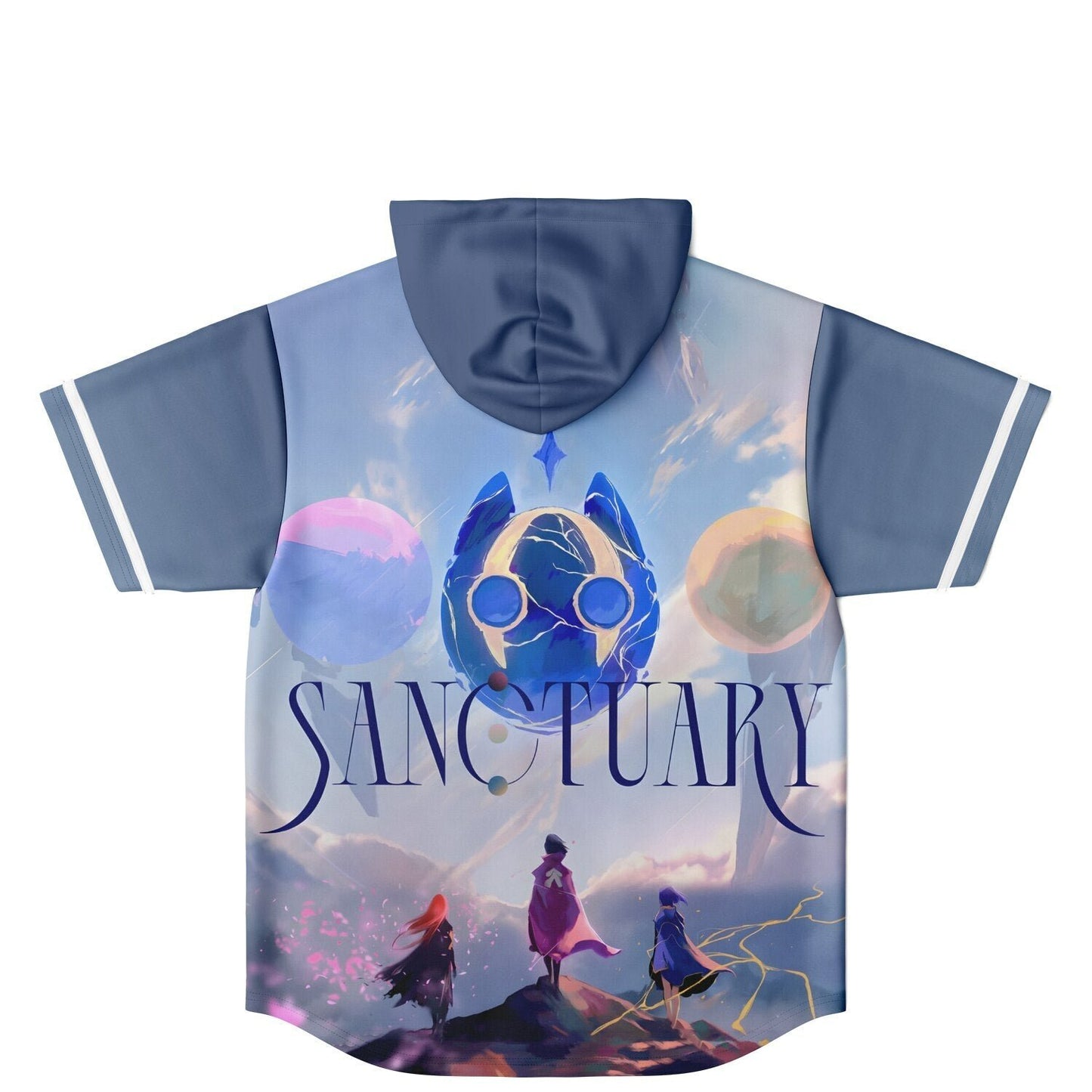 Ethan k custom Hooded Baseball Jersey V2