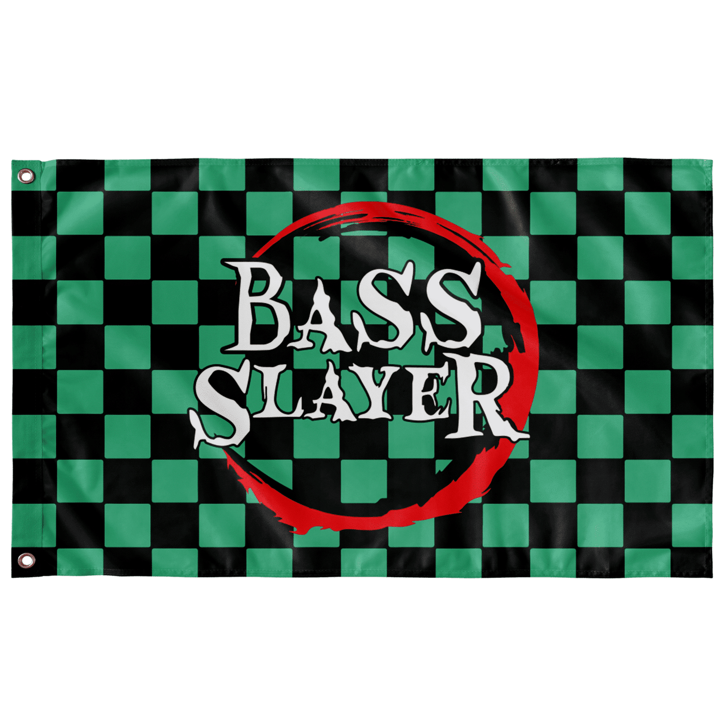 Bass Slayer Rave Flag