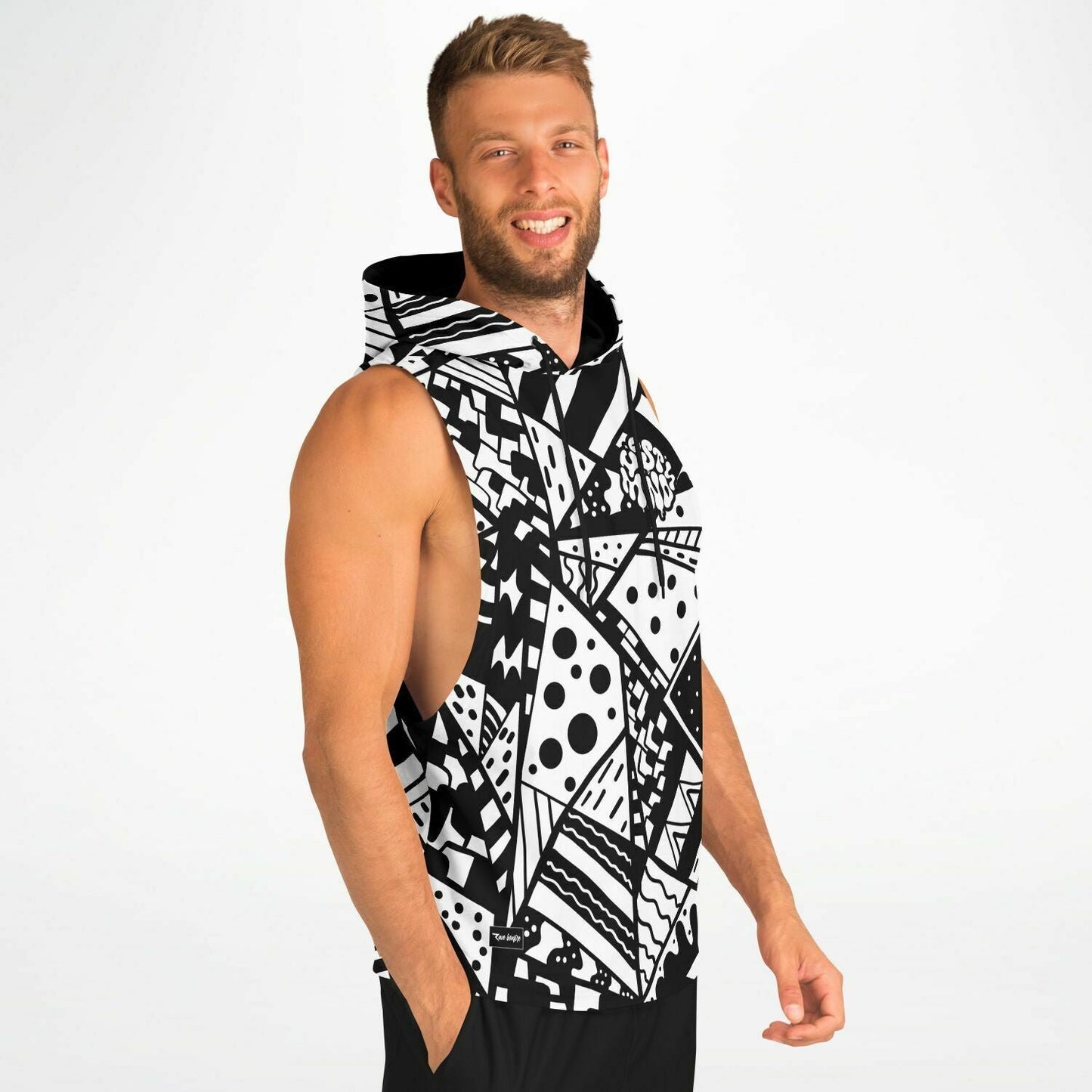 Lost minds Sleevless hoodie