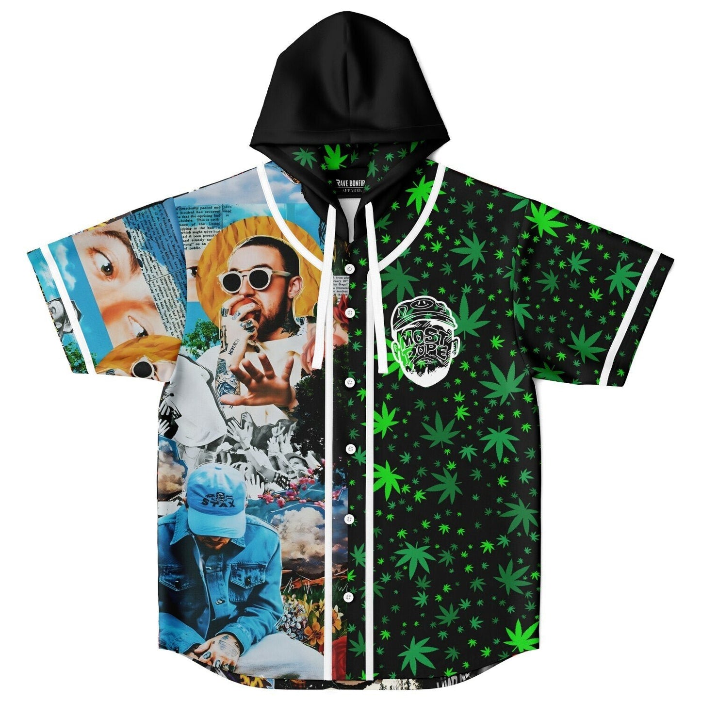 Kylene custom Hooded Baseball Jersey