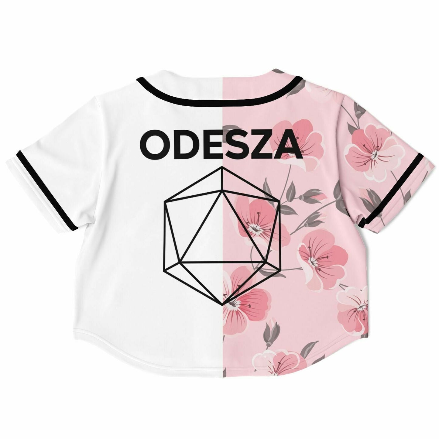 Ode Cropped Baseball Jersey