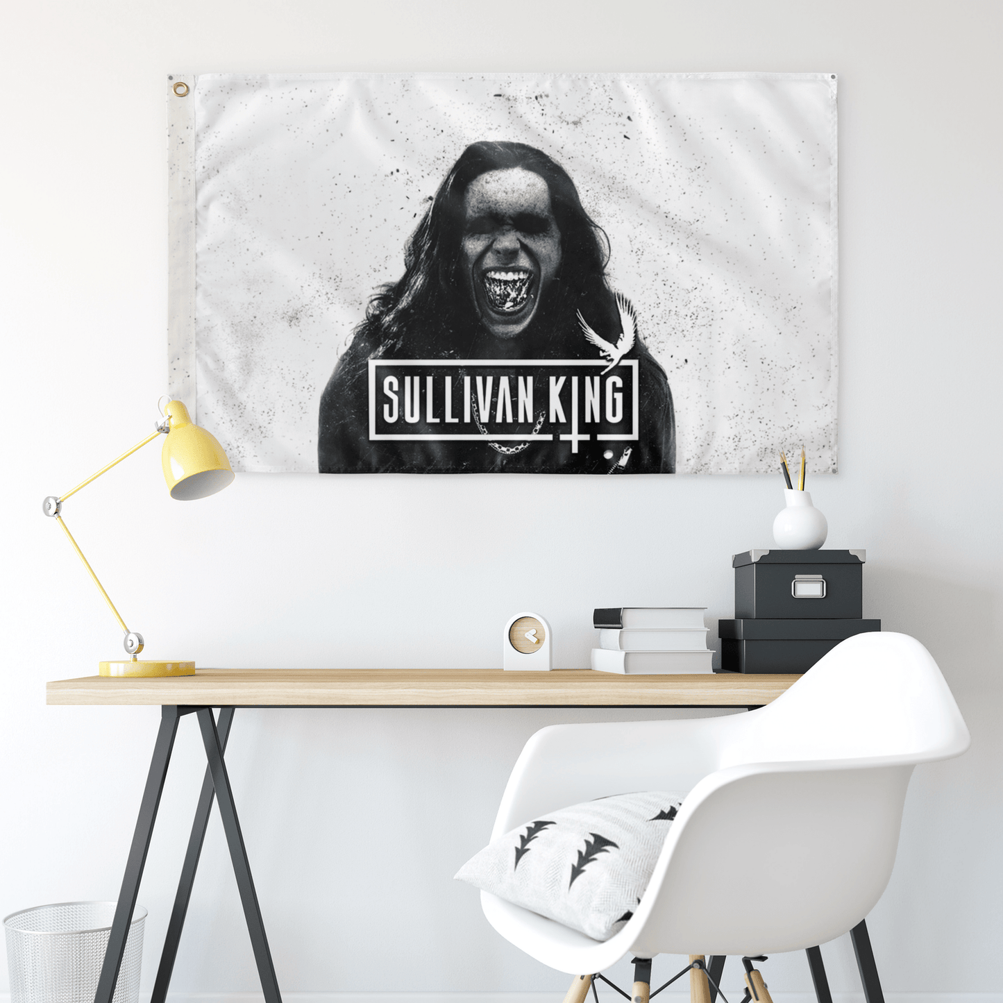 Sullivan king Show some teeth custom FLAG