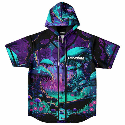 Lsdream baseball jersey with hood