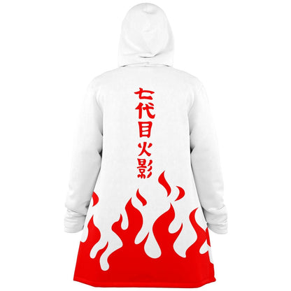 Fourth hokage cosplay hooded cloak