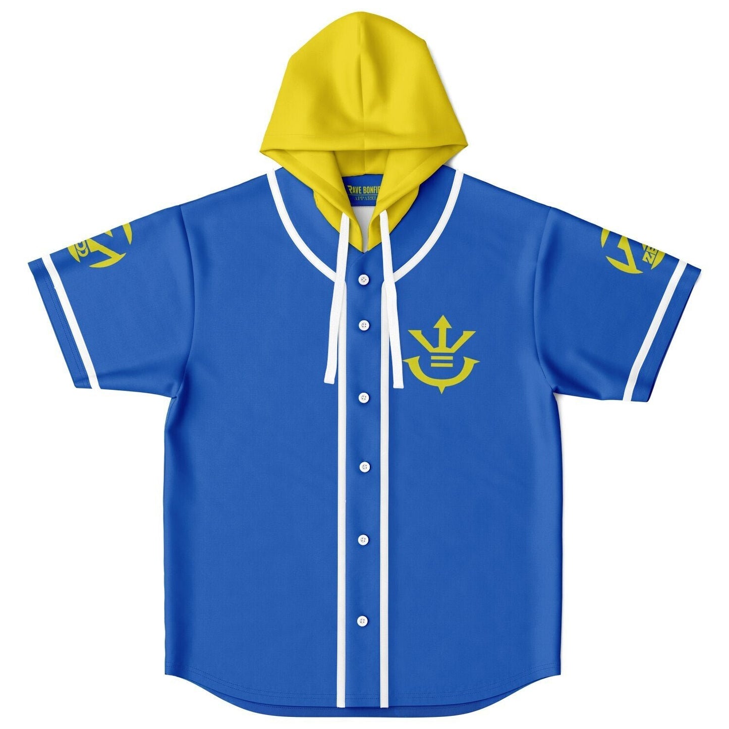 Vegeta Hooded Baseball Jersey