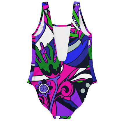 The beautiful flower is the world rave bodysuit