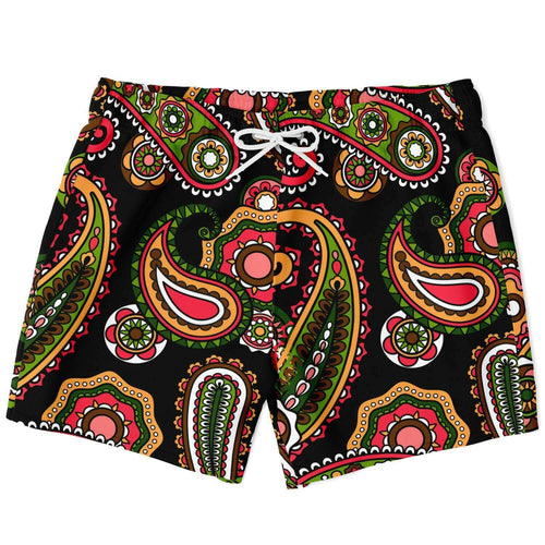 Paisley swim trunks