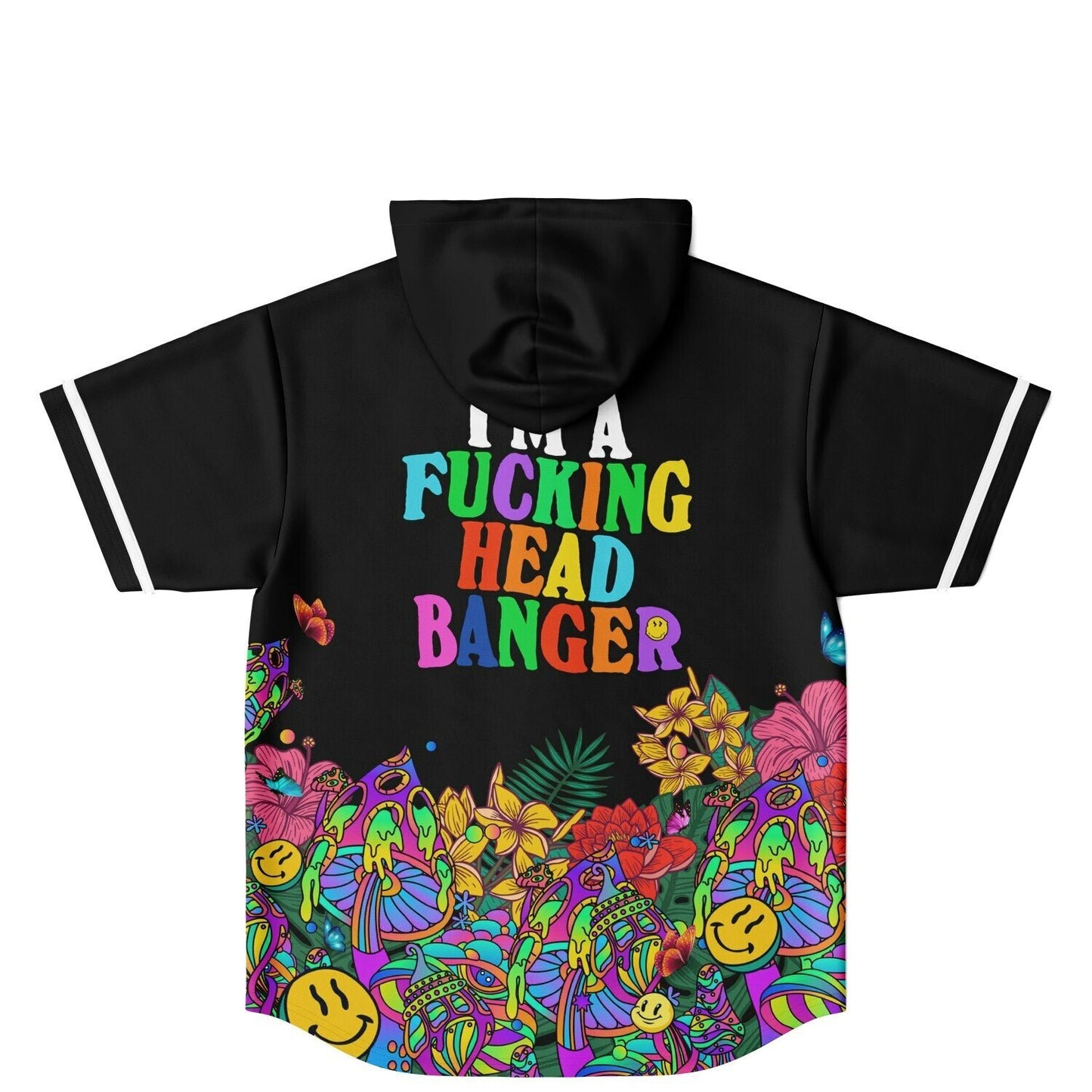 Joey custom Hooded Baseball Jersey