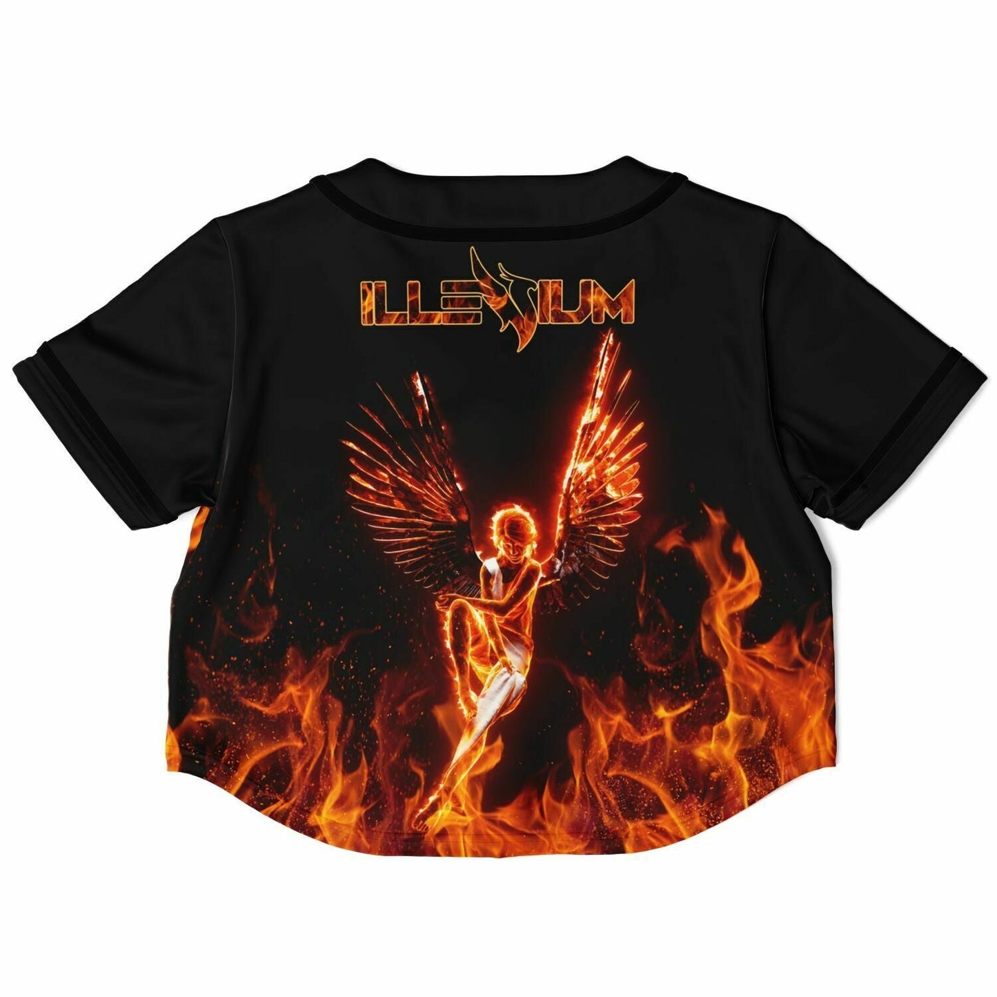 Lily Cropped Rave Top Jersey V2