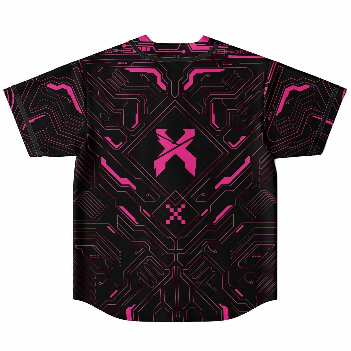 Cyberpunk Hud Reversible Baseball Jersey