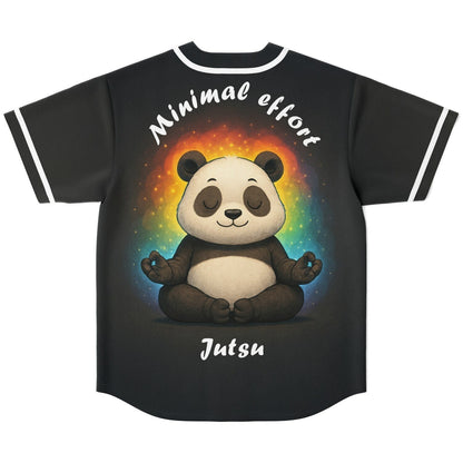 Minimalist effort jutsu Baseball Jersey