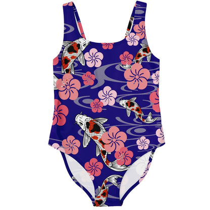 Koi fish rave bodysuit