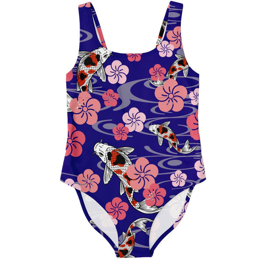 Koi fish rave bodysuit