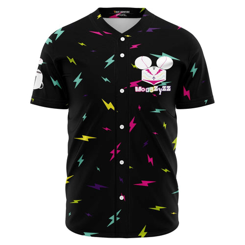 Black Mou5ZyZZ baseball jersey