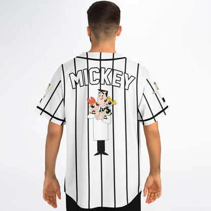 utonium custom Baseball Jersey