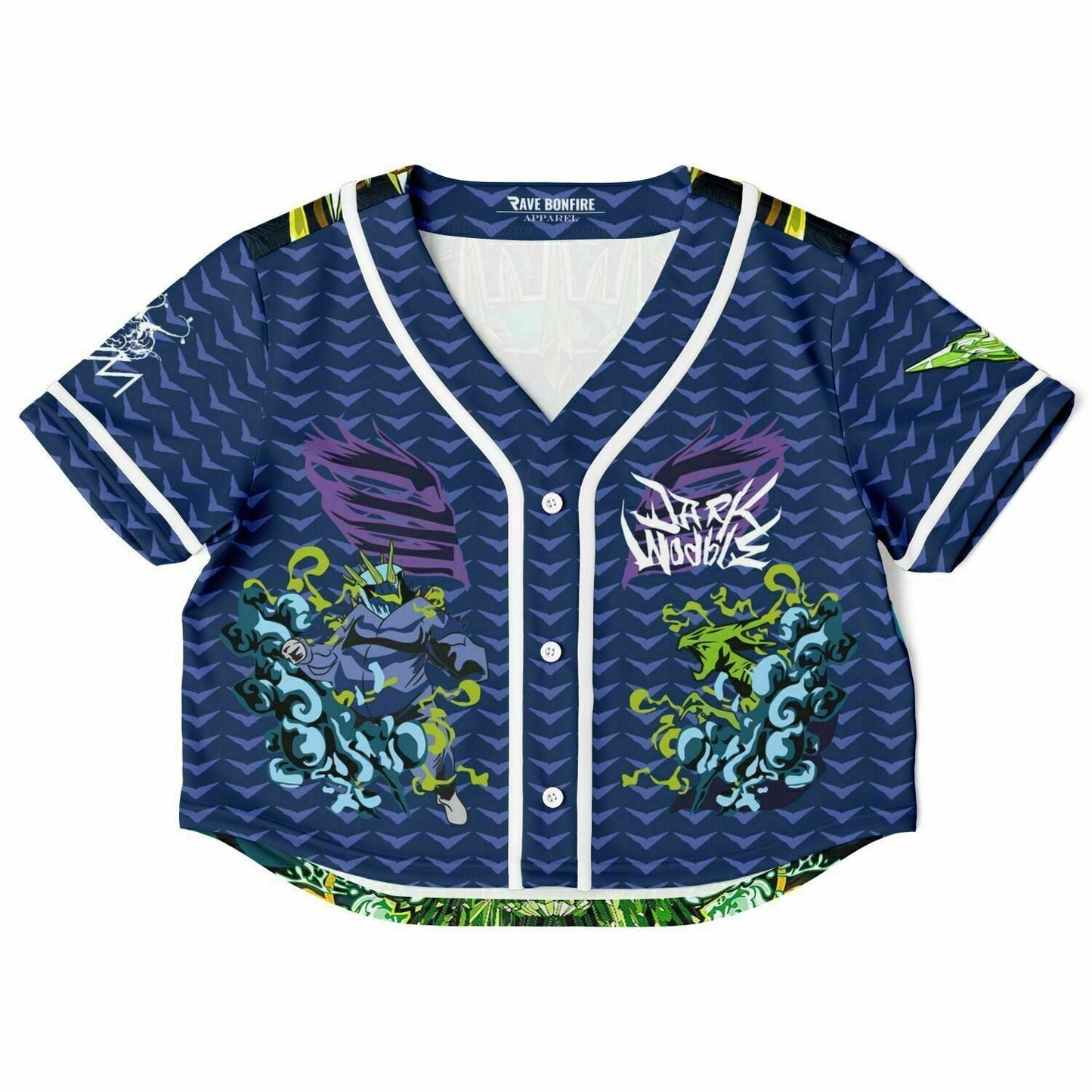 Ganja White Night Jersey Cropped