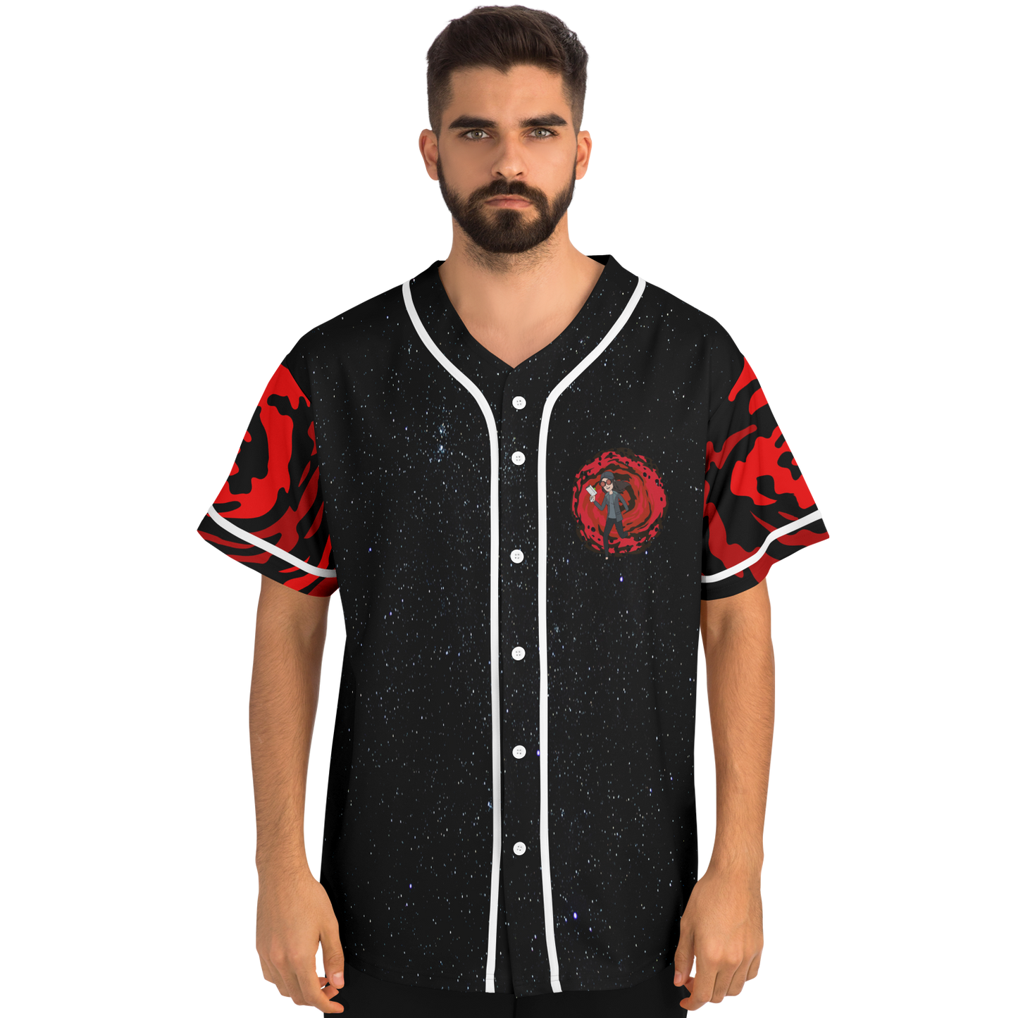 Space mom Rezz baseball jersey