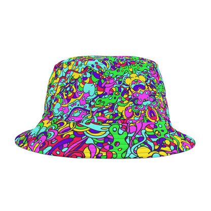 Colorful trippy Bucket Hat
