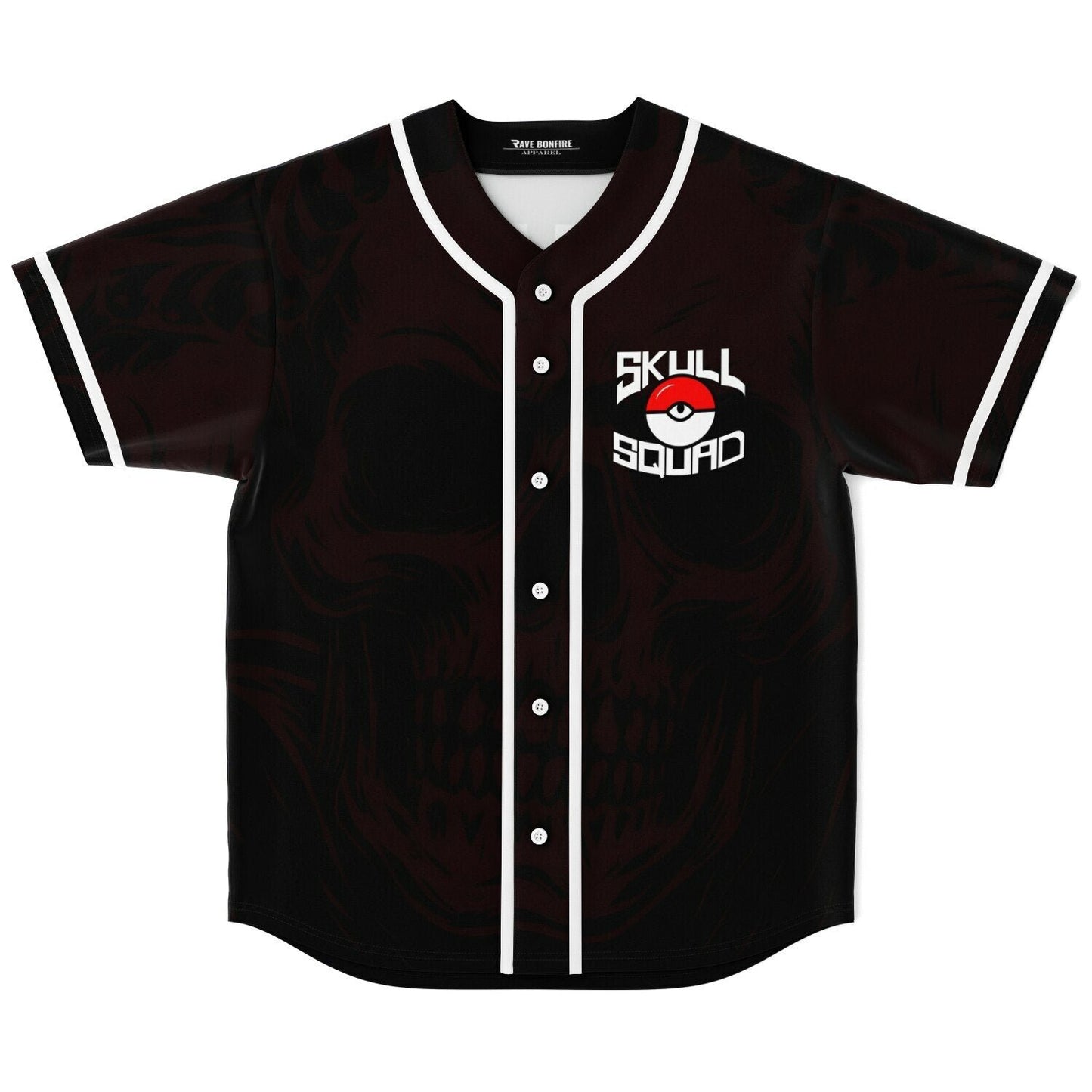 Ricci  Skull Squad custom Baseball Jersey