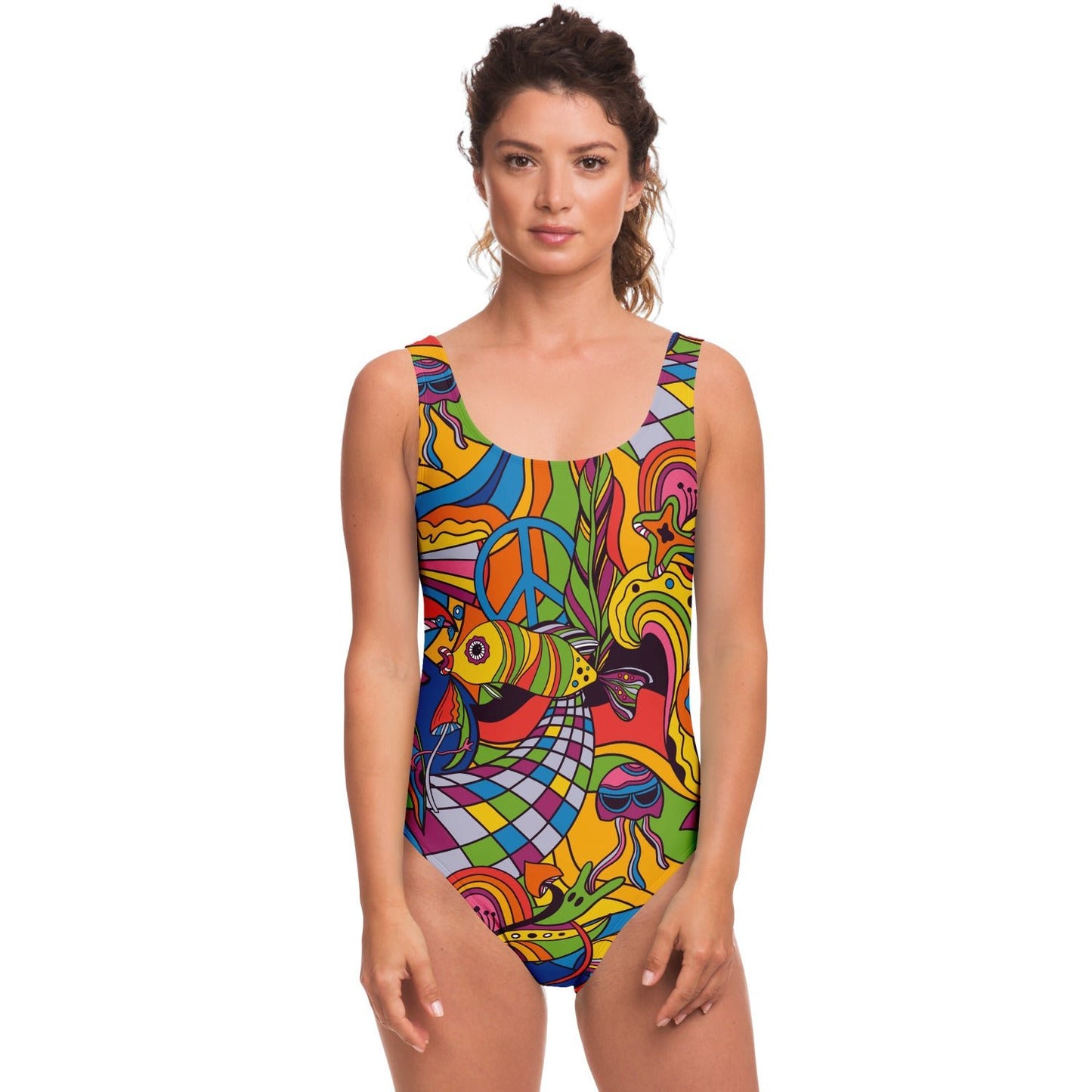 Trippy rave bodysuit V2