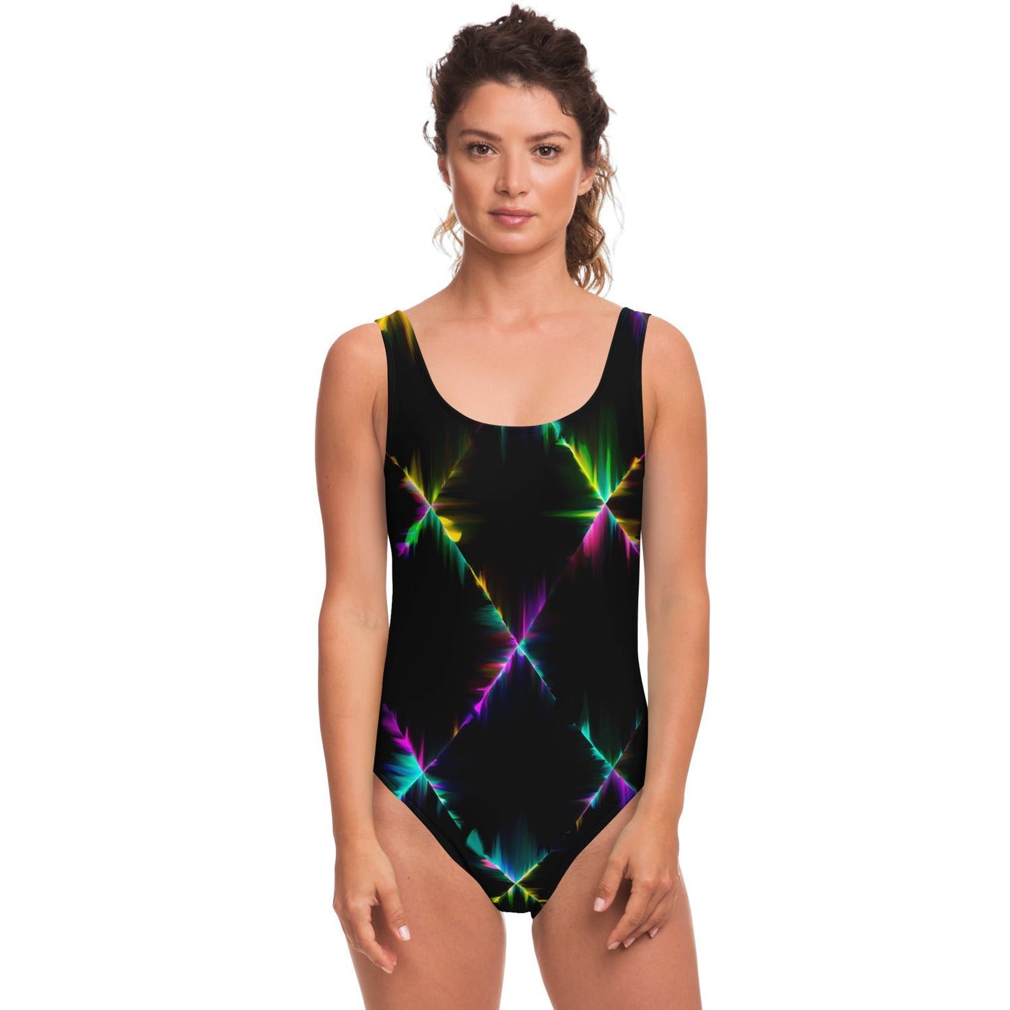 Light dispersion rave bodysuit