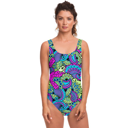 Paisley rave bodysuit	 V2