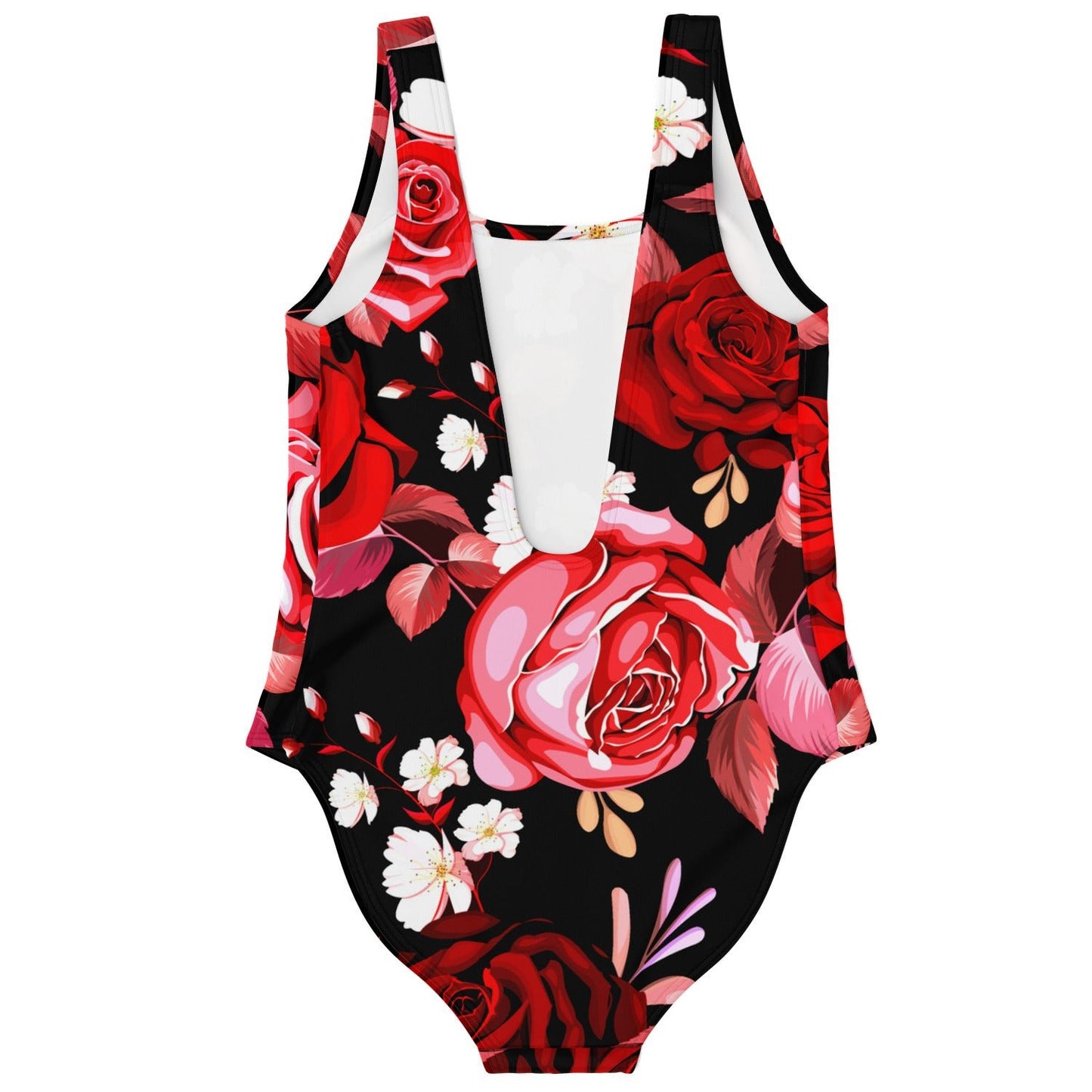 Red roses rave bodysuit