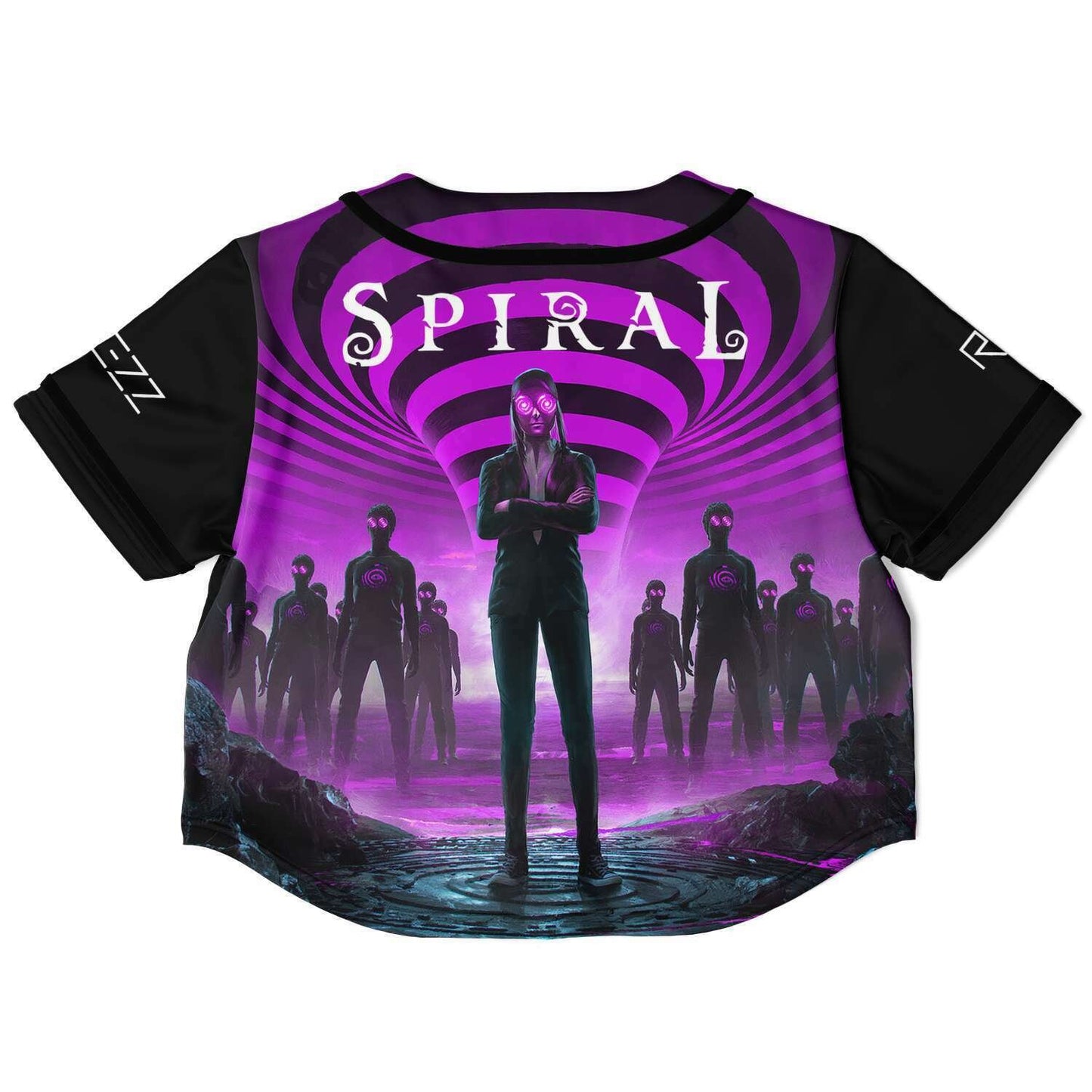 Adam christmas Rave Crop Top V4