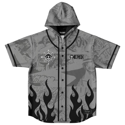 Four sea emperors Hooded Baseball Jersey