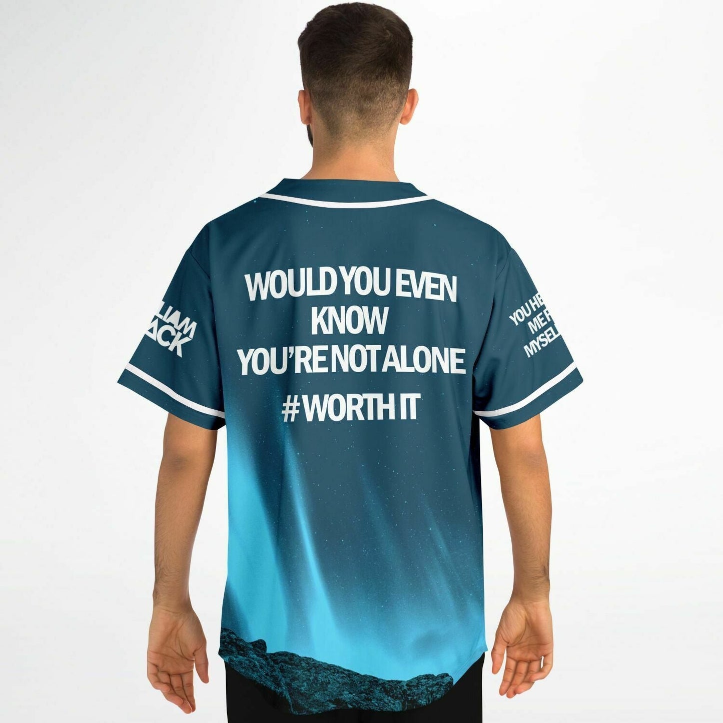 Michael custom Baseball Jersey V1