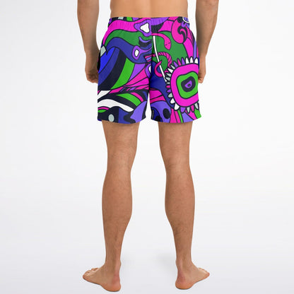 Lost minds swim trunks