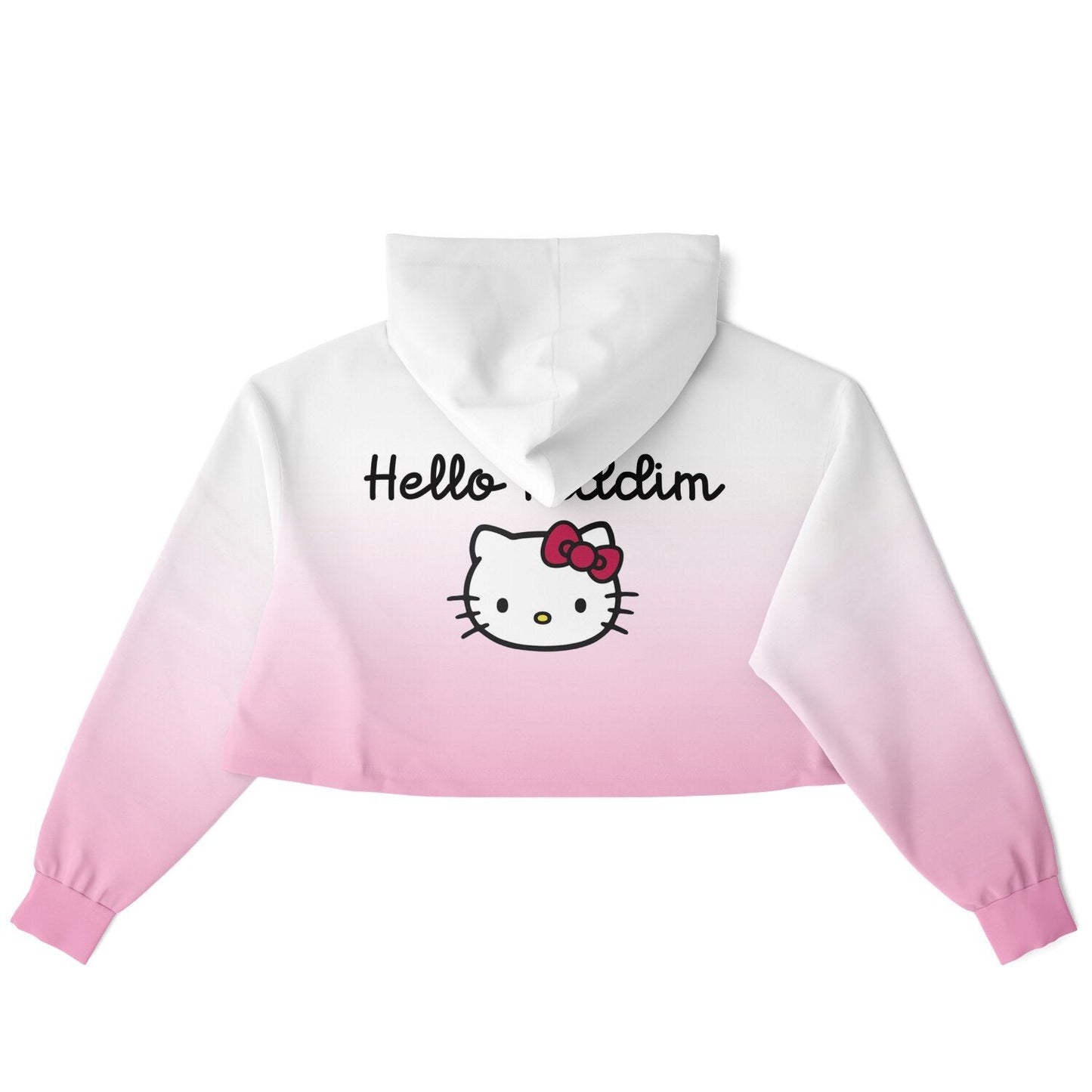 Hello Riddim Cropped Hoodie