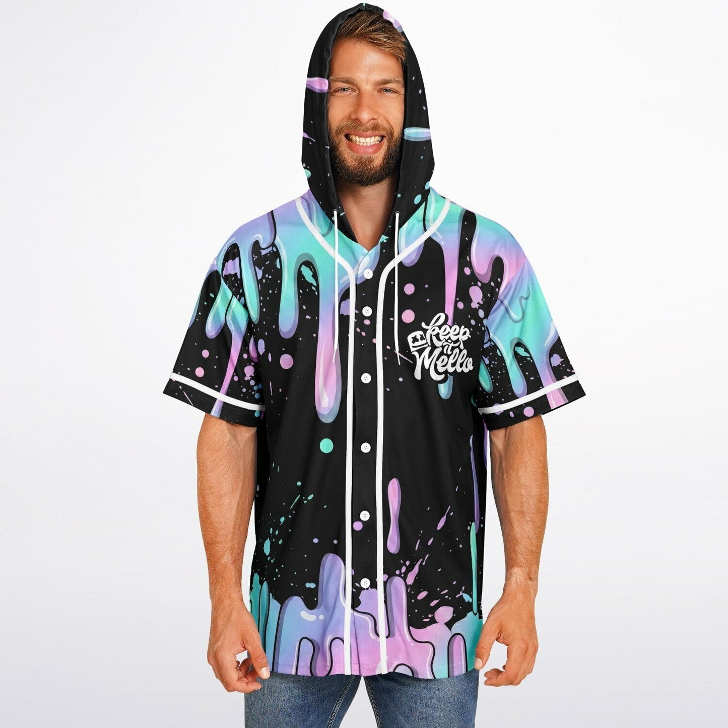 Amber St custom Hooded Baseball Jersey