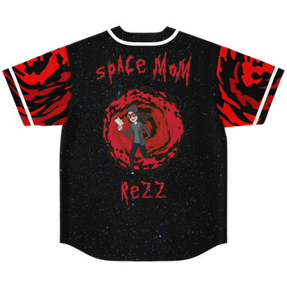 Space mom Rezz baseball jersey