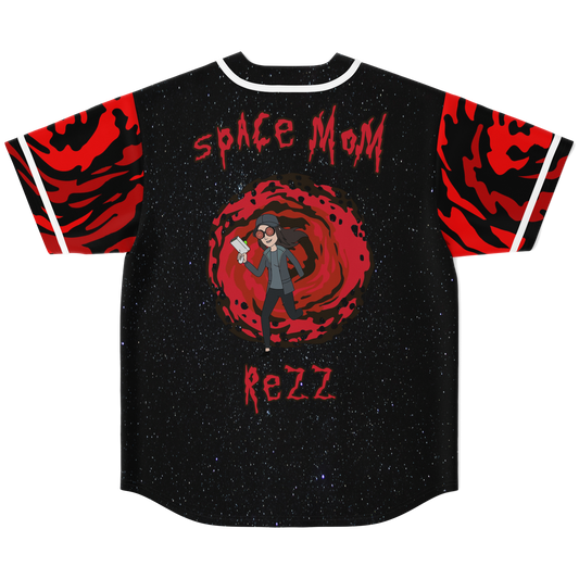 Space mom Rezz baseball jersey