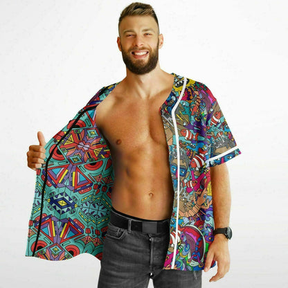 Trippy doddle Reversible Baseball Jersey