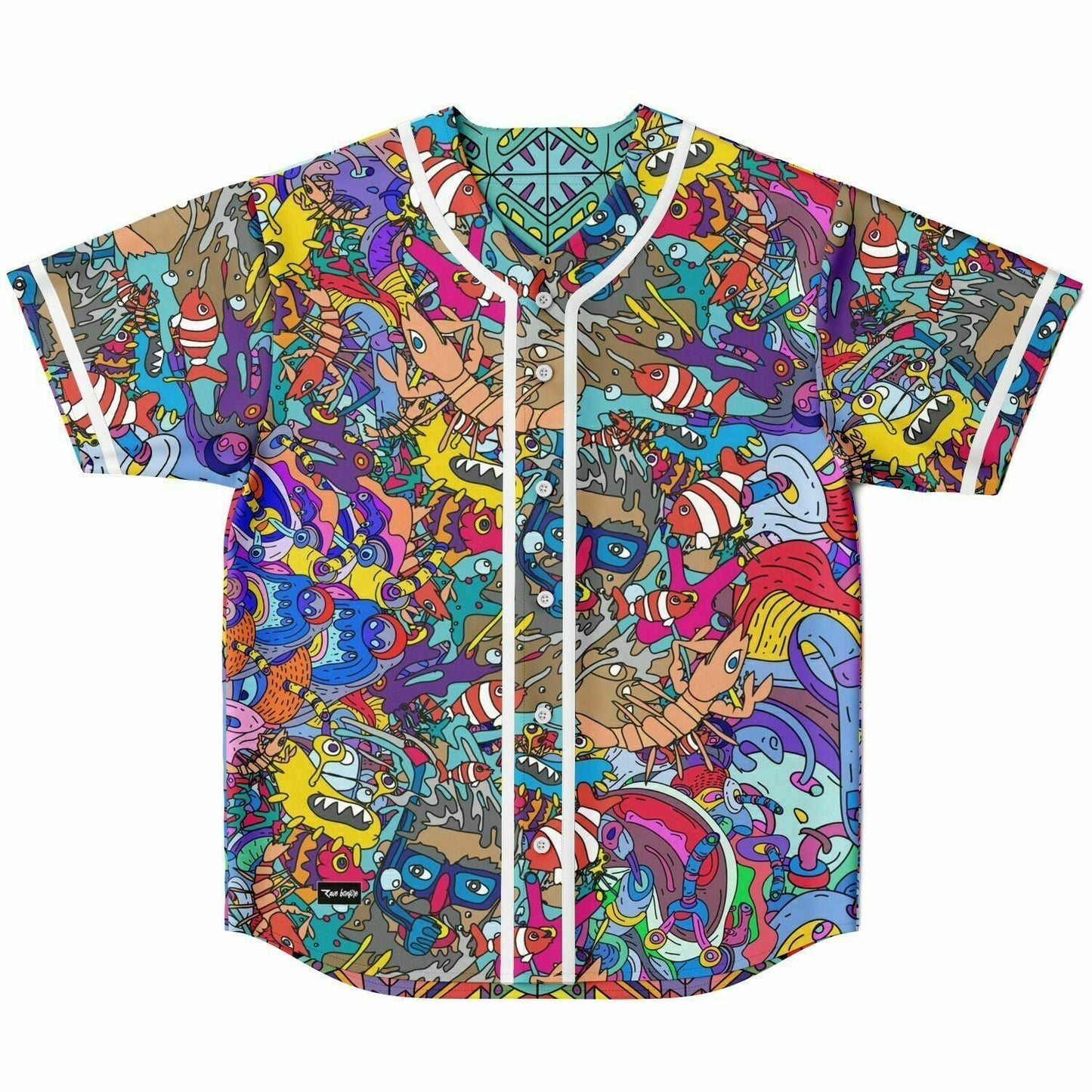 Trippy doddle Reversible Baseball Jersey