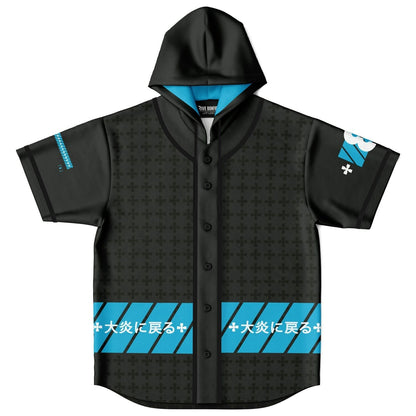 Zennon custom Hooded Baseball Jersey