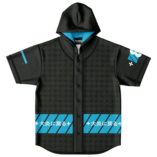 Zennon custom Hooded Baseball Jersey