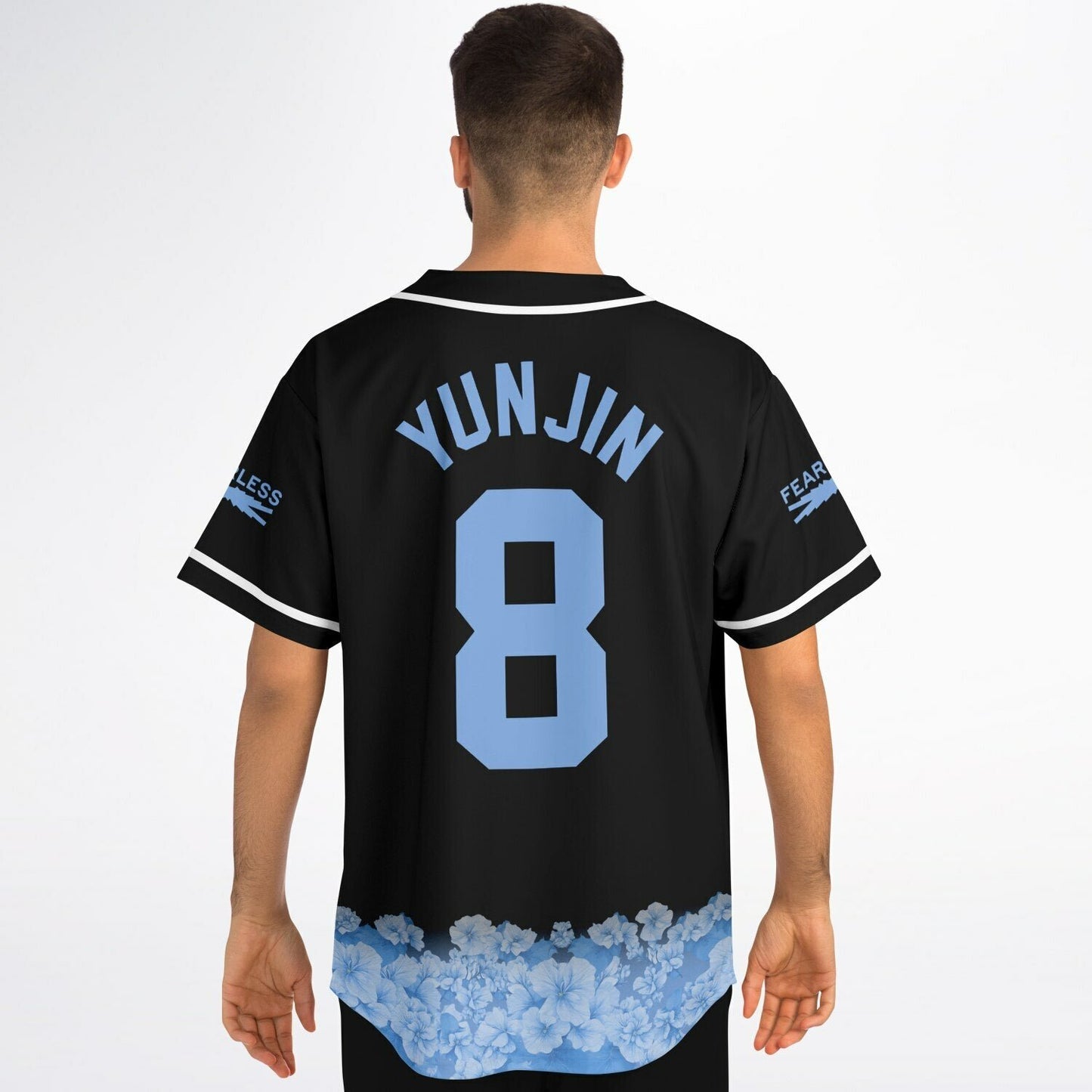 Fearless (Black) custom Baseball Jersey