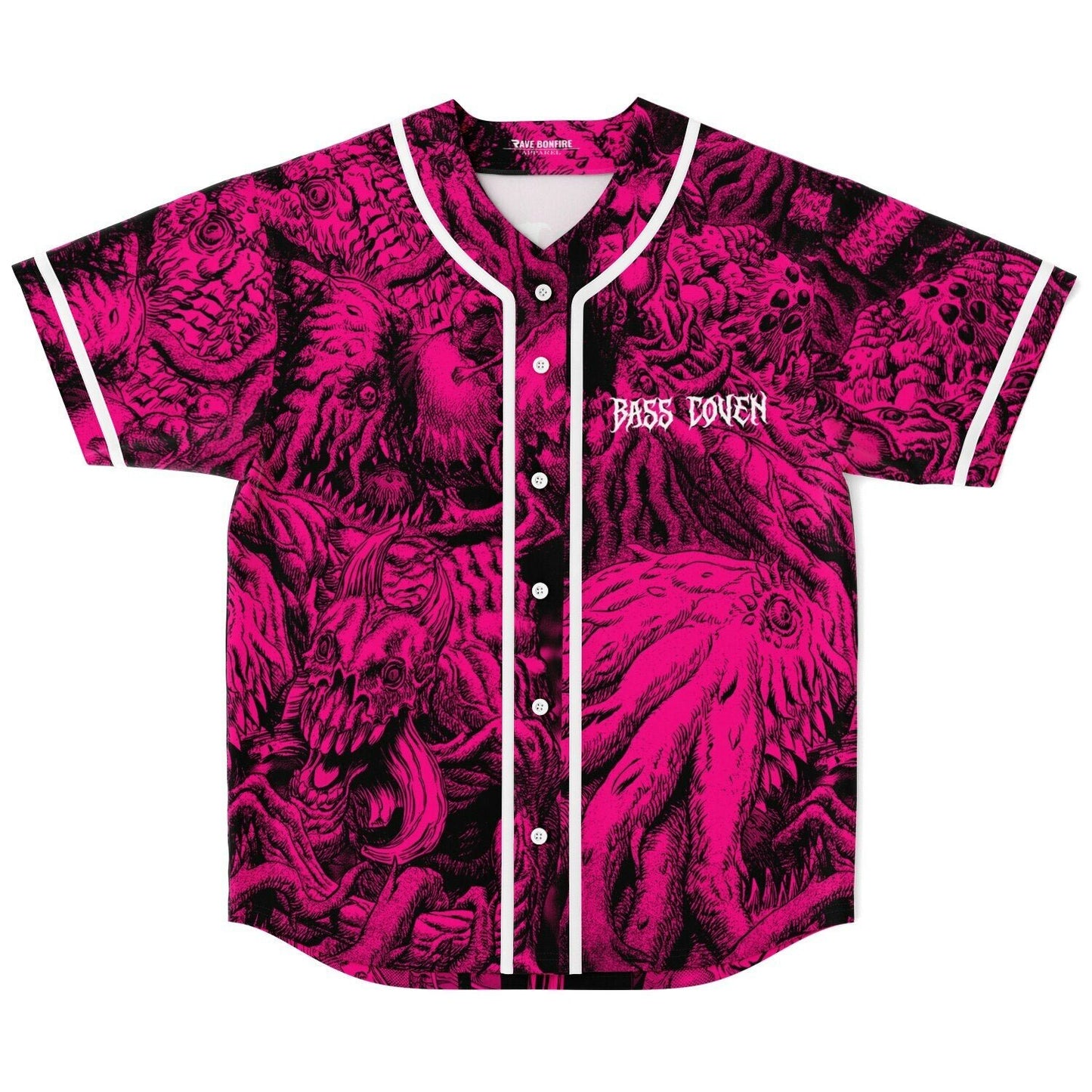 Bass Coven custom Baseball Jersey  V2