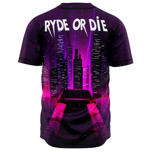 A Ryde or die custom jersey
