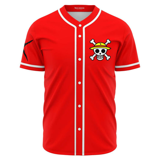 Luffy one piece custom jersey