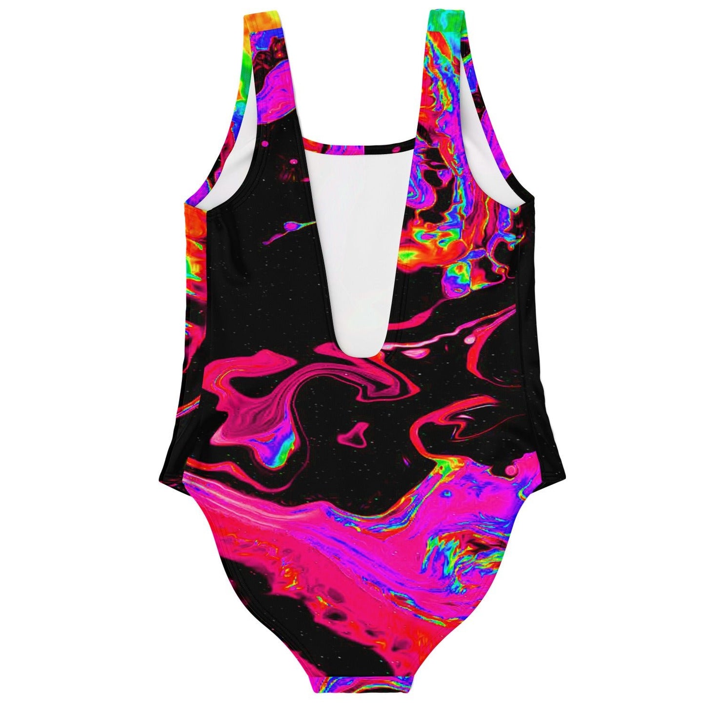 Pink oil silk rave bodysuit