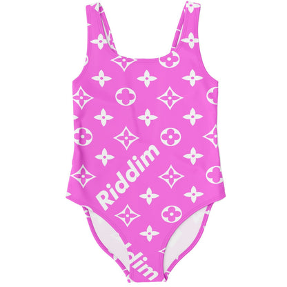 Pink Lv x riddim rave bodysuit