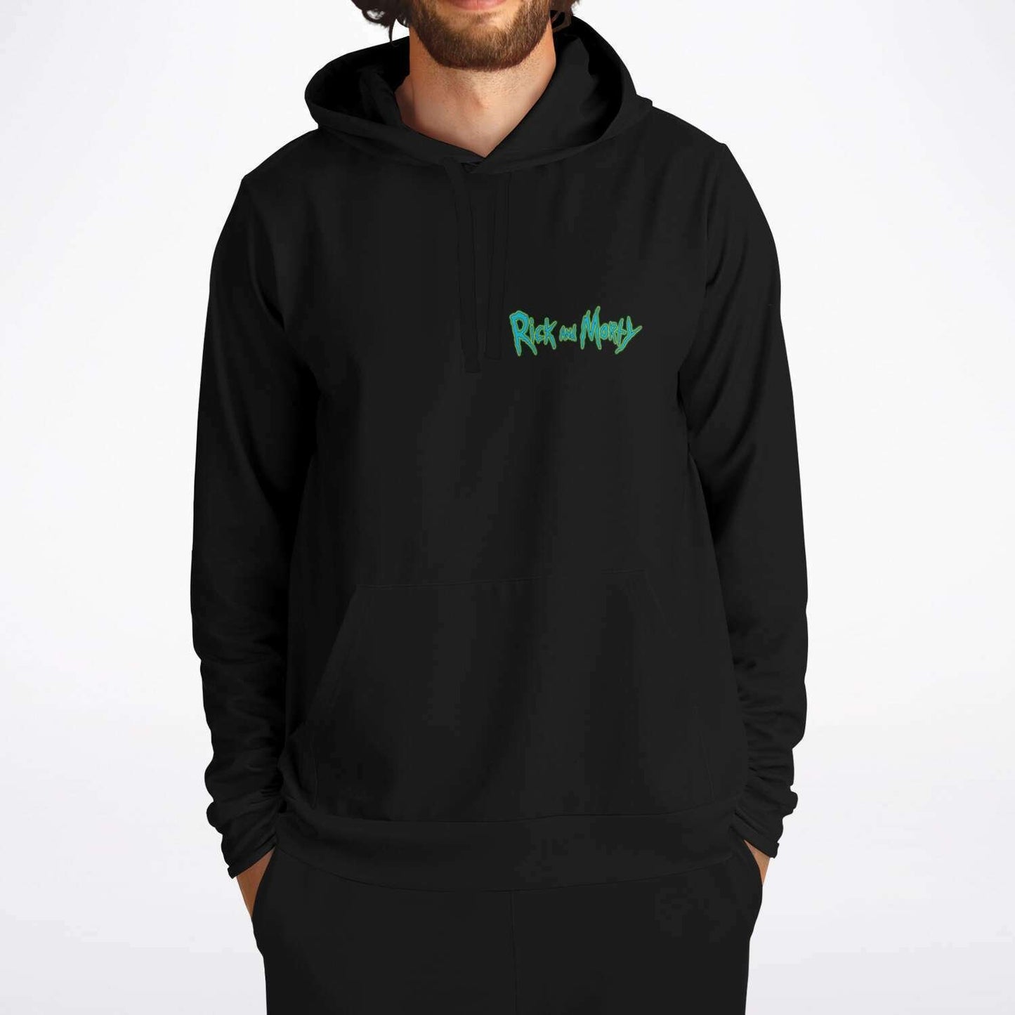 Rick and morty silhouette Custom hoodie