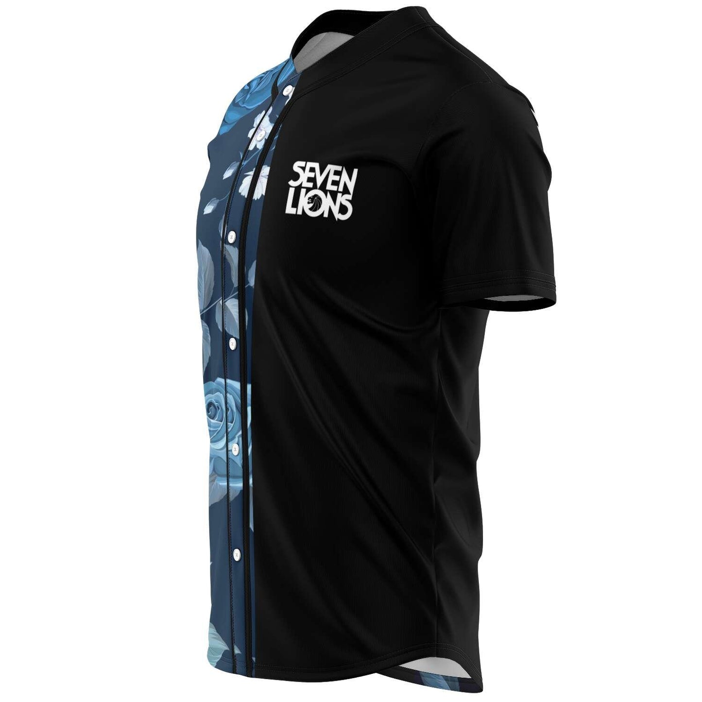 Seven lions Blue Baseball jersey