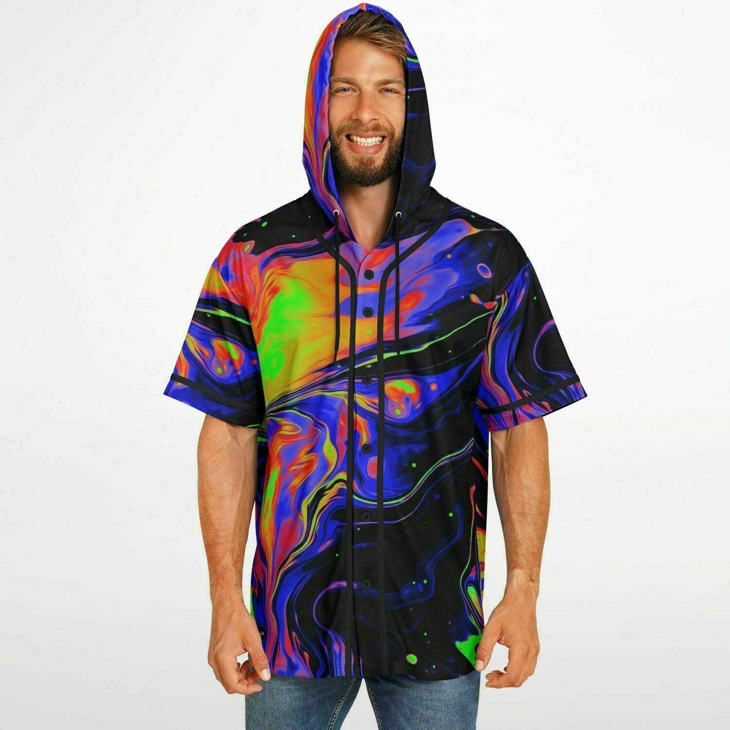 It’s all about house Music Hooded Baseball Jersey