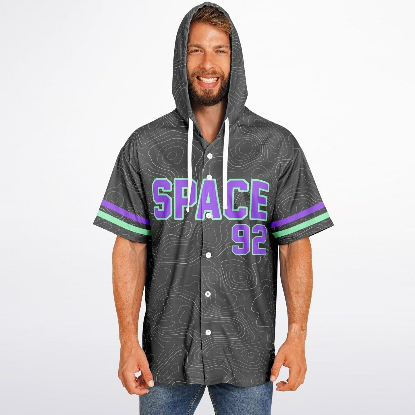 Tarjei custom Hooded Baseball Jersey